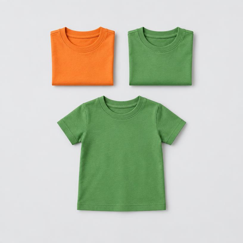 Loom & Co Kids Cotton Tee 2-Pack